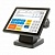 Сенсорный монитор POScenter EVA-156 (15, 6", 16:9, 1920х1080, VGA, P-CAP touch - USB, MSR) черный